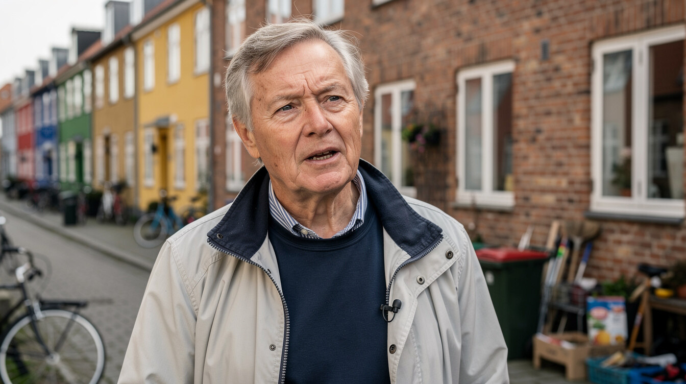 portrait of local hero in denmark