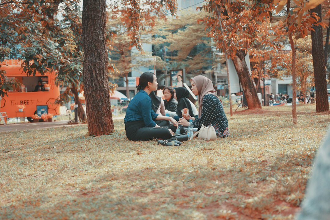 person sharing life story